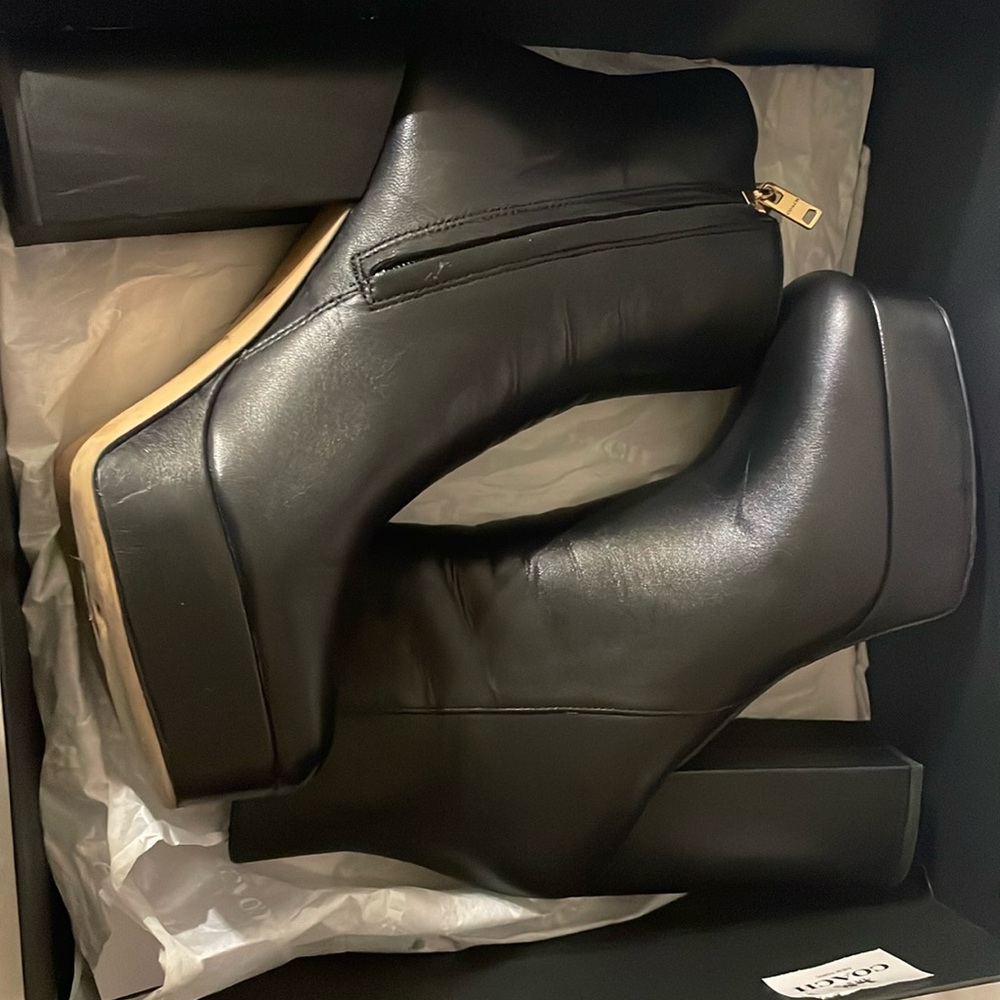 Coach platform boots